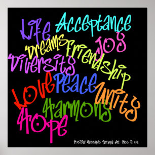 PositivGraffiti Poster