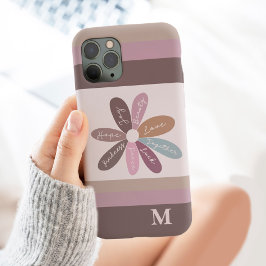 Positivität Floral Daisy Affirmations Motivierend Case-Mate iPhone Hülle