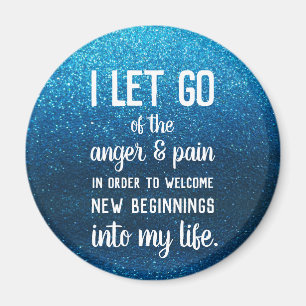 Positivität Inspiration Anger Management Wellness Magnet