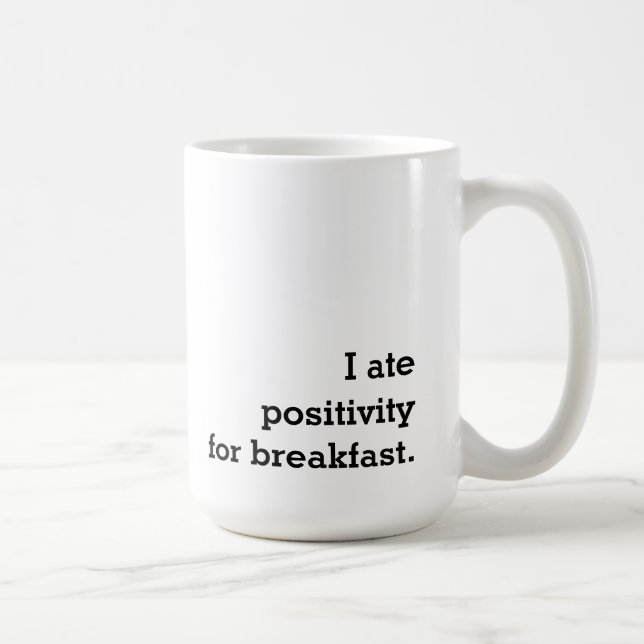 Positivität Inspiration Motivierend Kaffee-Tasse Kaffeetasse (Rechts)