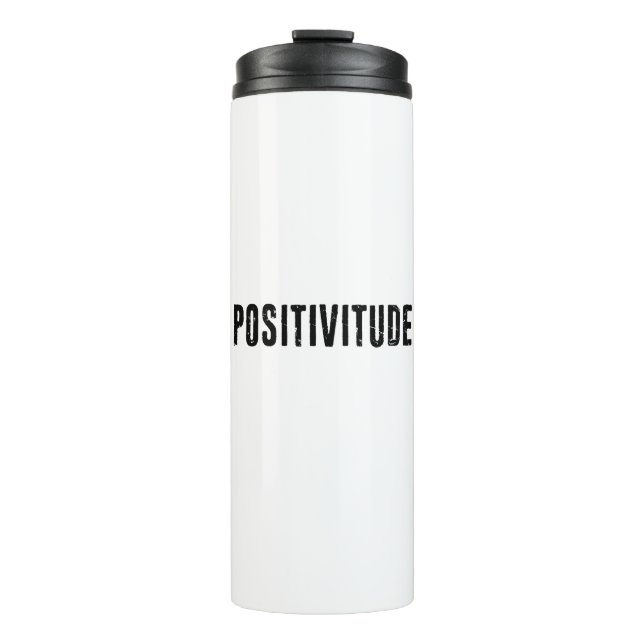 Positivität Thermosbecher (Vorderseite)