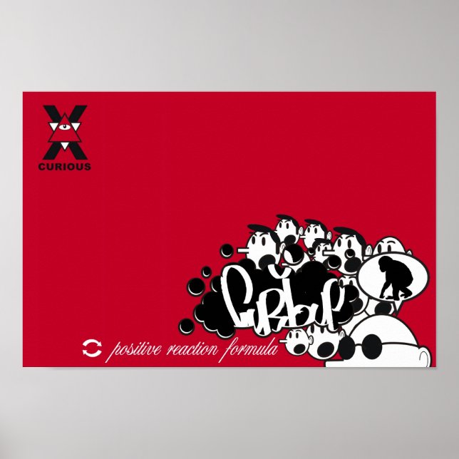 Positivreaktionsformel Poster (Vorne)