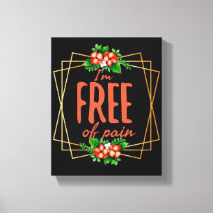 Positivvibes Zitate für Erfolg Leinwanddruck