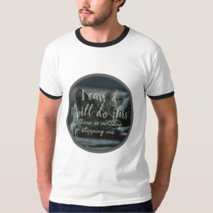 Positivvibes-Zitate zur Selbstverbesserung T-Shirt
