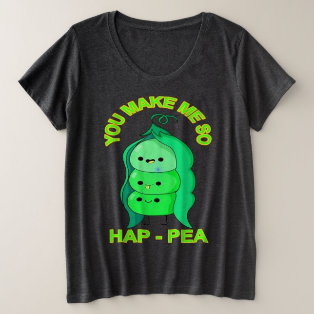 Positivvisionen Große Größe T-Shirt (Design vorne)