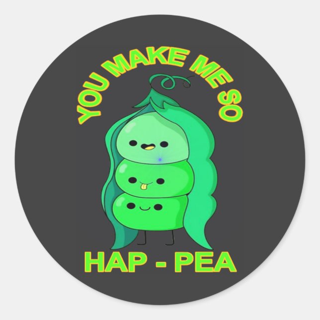 Positivvisionen Runder Aufkleber (Vorderseite)