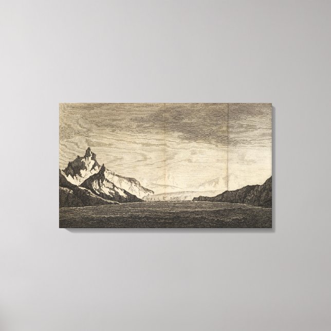 Possession Bay, Südgeorgien Leinwanddruck (Vorderseite)