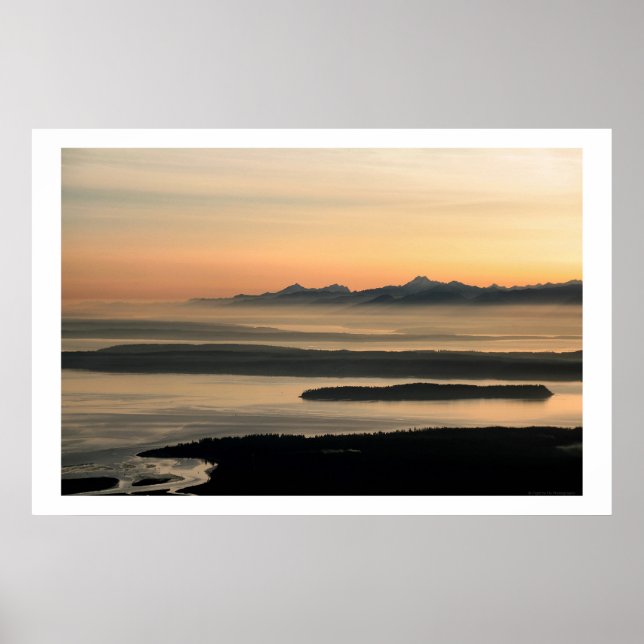 Possession Sound, Insel Whidbey Poster (Vorne)