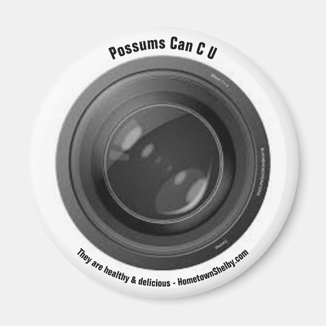 Possum Can C U Magnet (Vorne)