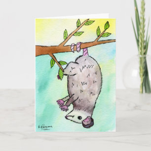 Possum Danglin' Karte