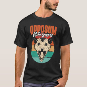 Possum-Flüsterer Straßenkatze Opossum Tier Phalang T-Shirt