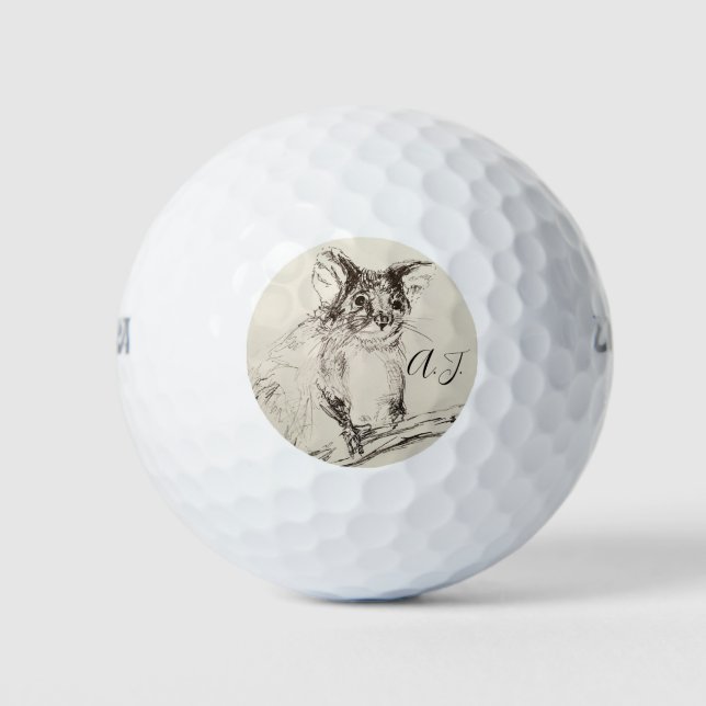 Possum Golf Ball (Vorderseite)