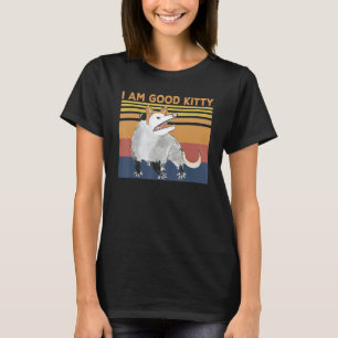 Possum ich bin gute Katze falsche Katze Vintage Op T-Shirt
