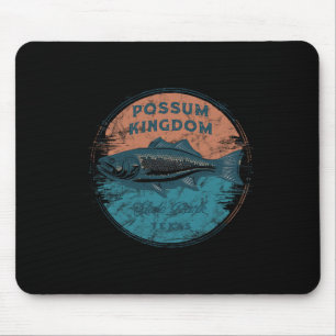 Possum Kingdom State Park Texas Retro Vintage Fisc Mousepad