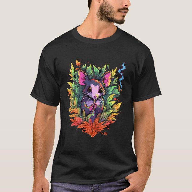 Possum Opossum Marsupal T-Shirt (Vorderseite)