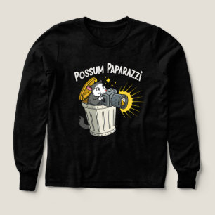 Possum Paparazzi T - Shirt: Funny Night Crawler T-
