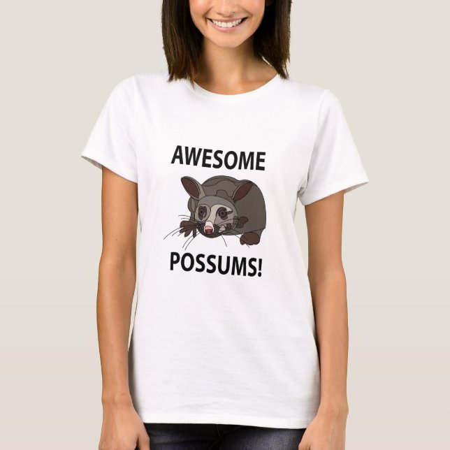 Possum Phantastisch Funny Possum T-Shirt (Vorderseite)