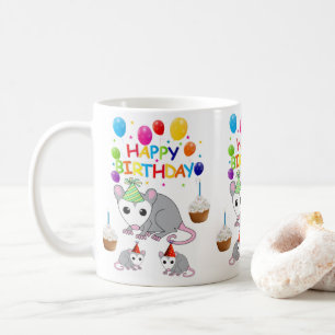 Possum Tasse Happy Birthday Tasse