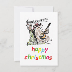 Possum-Weihnachtskarte Karte