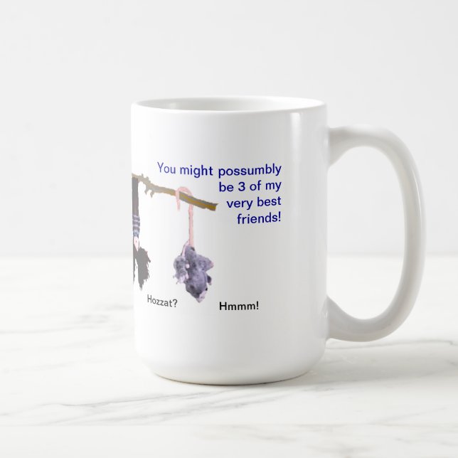 Possumbly 3 beste Freunde! Kaffeetasse (Rechts)