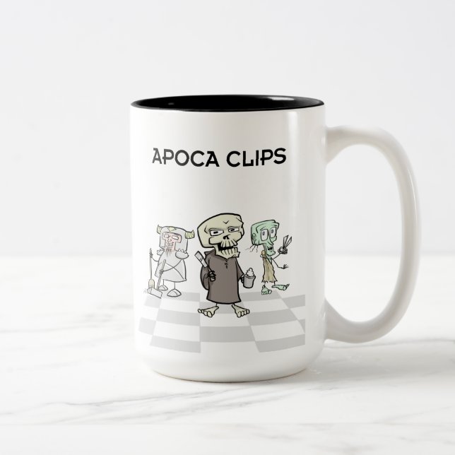 Post Apoca Clips Tasse (Rechts)