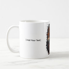 Post Apocalyptic Gas Mask Toxic Grunge Kaffeetasse