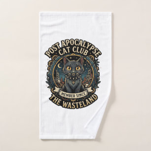 Post Apokalypse Katze Katze Papa Geschenkidee - Po Handtuch
