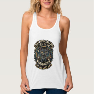 Post Apokalypse Katze Katze Papa Geschenkidee - Po Tank Top