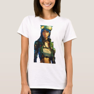 Post-apokalyptisches Cyborg T-Shirt