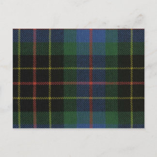 Post Card Brodie Jagd Ancient Tartan Print Postkarte