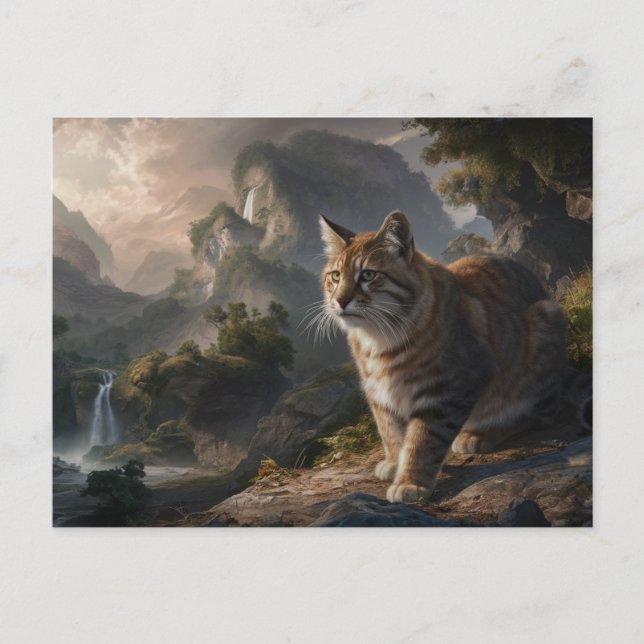 Post card Cat 10 02 Postkarte (Vorderseite)