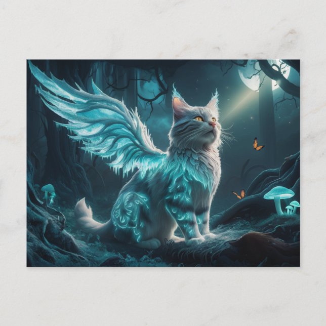 Post card Cat 10 11 Postkarte (Vorderseite)