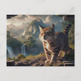 Post card Cat 10 17 Postkarte