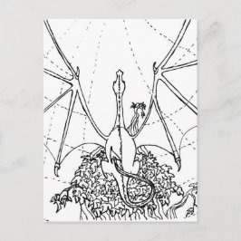 Post Card - Dragon Wings Postkarte