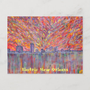 Post Card - Electric New Orleans Postkarte