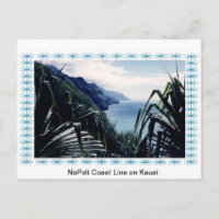 Post Card-NaPali Coastline, Kauai, Hawaii