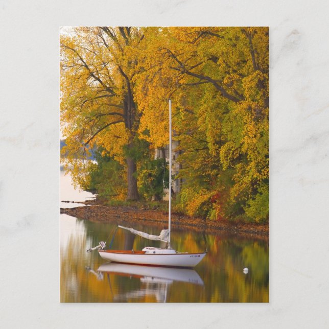 POST CARD SAILBOAT VERMONT POSTKARTE (Vorderseite)