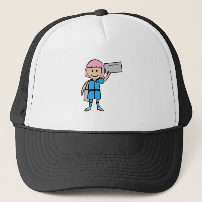 Post-Dame Truckerkappe (Vorderseite)