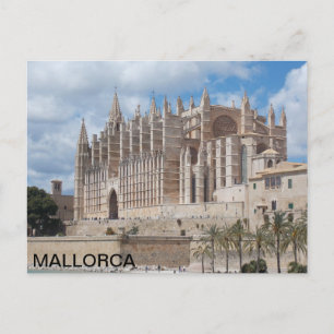 Post de la Catedral de Palma de Mallorca Postkarte