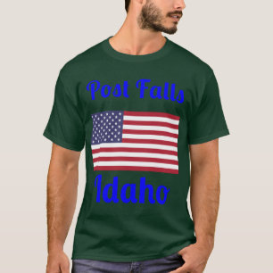 Post Falls Idaho Stilvolle Drucke1 T-Shirt