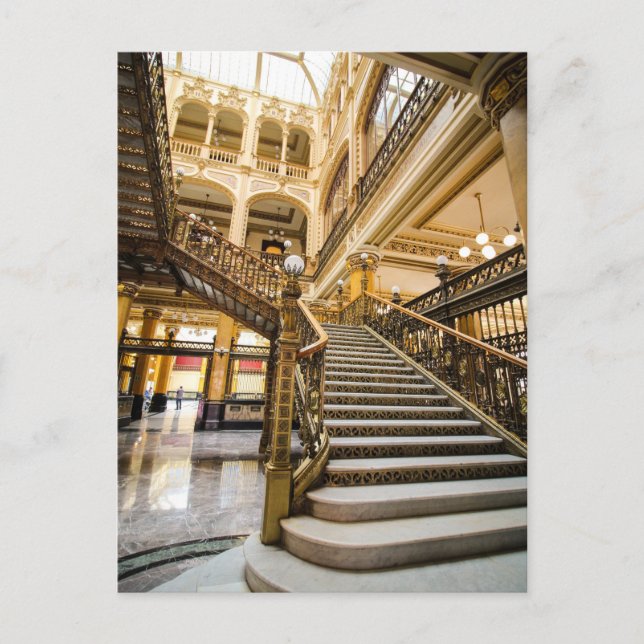 Post in Mexiko Postkarte (Vorderseite)