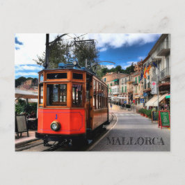 Post in Soller en la isla de Mallorca Postkarte