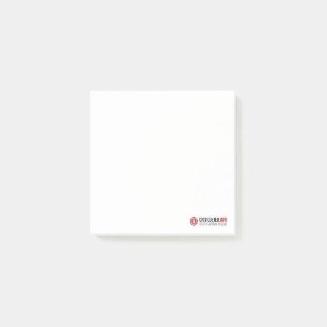 Post-it CritiSpiel Post-it Klebezettel (Vorderseite)