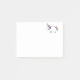 Post-it Einhorn - für magische Notizen