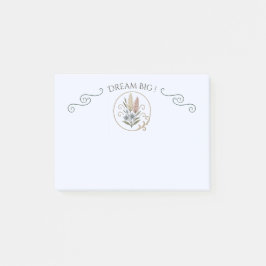 Post-it, floral und anspruchsvoll. post-it klebezettel