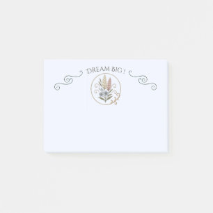 Post-it, floral und anspruchsvoll. post-it klebezettel