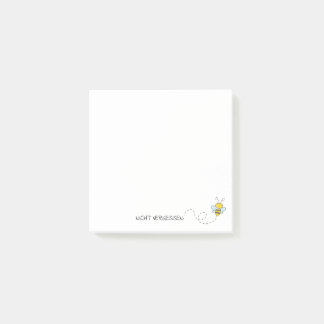 Post It "Happy Bee" Post-it Klebezettel