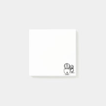 Post-It Klebezettel | Niedlich Couple Bunny