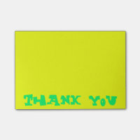 Post-it® Klebezettel Thank you