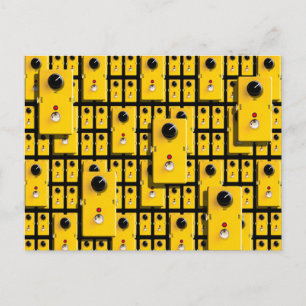 Post it Loud Postkarte